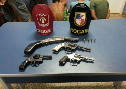 Polícia prende quadrilha de homicidas  em Coari